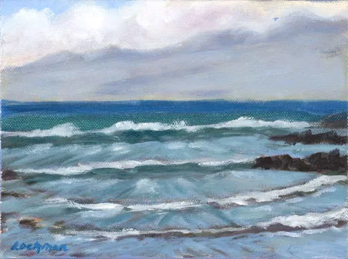 Afternoon Meditation Big Island by Terry Lockman