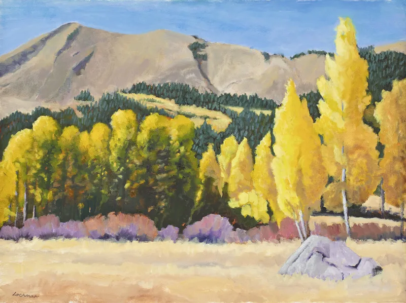 Aspen Glow Hope Valley  by Terry Lockman