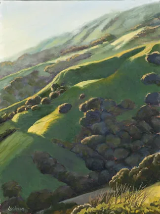 Evening Glow, Loma Alto Ridge by Terry Lockman