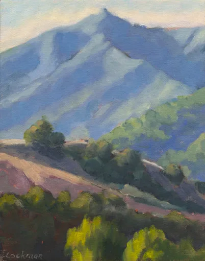 Fall Morning, Mt. Tam II by Terry Lockman