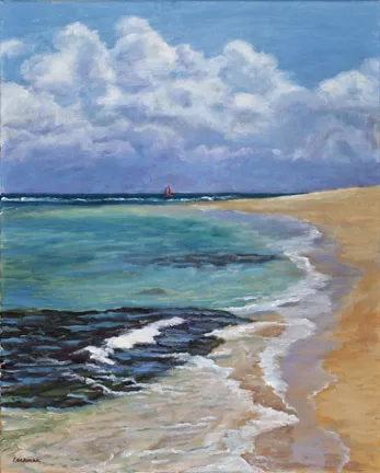 Gentle Water Kauai by Terry Lockman