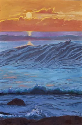 Last Light, Big Island by Terry Lockman