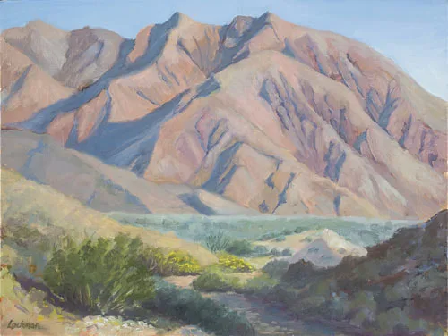 Morning at Little Surprise Canyon by Terry Lockman