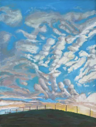 Paso Robles Sunset by Terry Lockman
