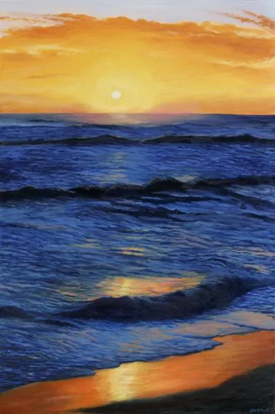 Winter Sunset at Lawa'i Beach