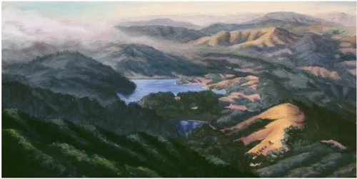 Looking West from East Peak
