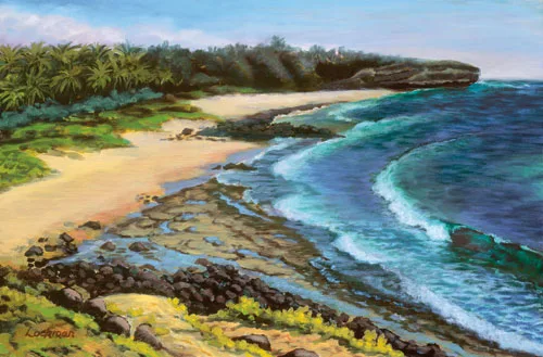 Morning at Shipwrecks Beach
