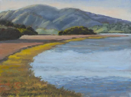 Spring Evening, China Camp by Terry Lockman