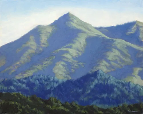 Spring Evening on Mount Tam by Terry Lockman