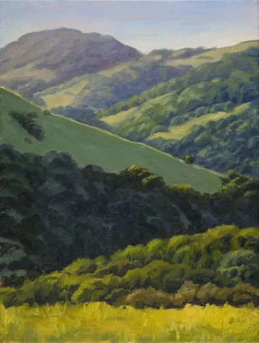 Spring Glow, Lucas Valley by Terry Lockman