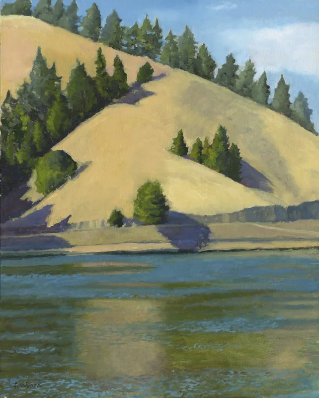 Summer at Alpine Lake by Terry Lockman