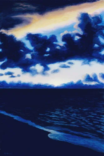 Sunset at L'awai Beach by Terry Lockman