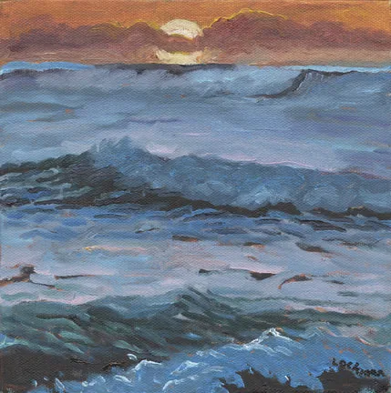 The Day Fades Hawaii by Terry Lockman