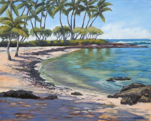 Visit from the Green Sea Turtle by Terry Lockman
