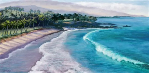 Winter, Mauna Kea Beach by Terry Lockman