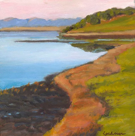 Winter on Rush Creek by Terry Lockman