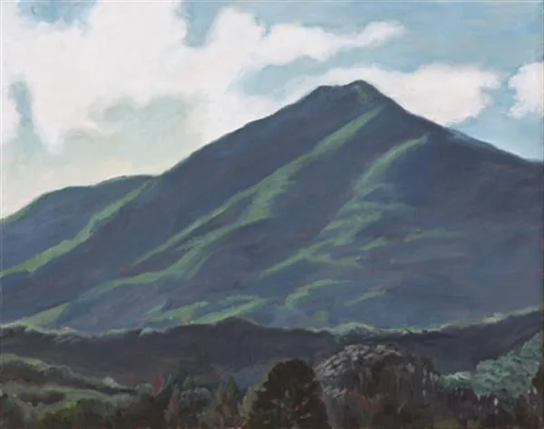 Winter Light on Mt. Tam by Terry Lockman